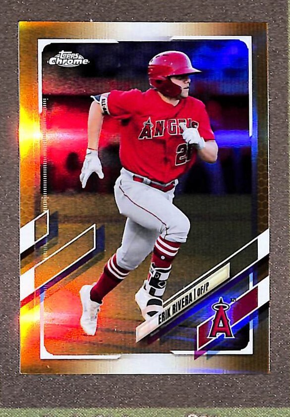 2021 Topps Pro Debut Chrome #PDC-88 Erik Rivera Rookie RC Gold