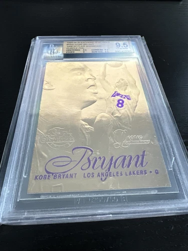 1994-00 Bleachers 23 KT Gold Kobe Bryant 1996-97 Flair Showcase