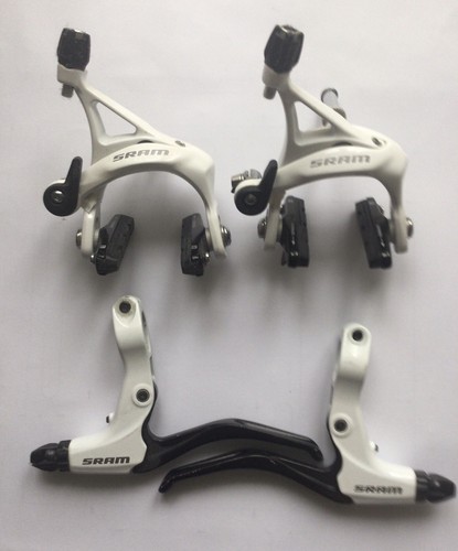 Paar Fahrrad V-Bremsen – Lange Arm C-Brakes Mit Bremsbelägen Für MTB & Citybikes | Aluminium, 11 Cm Bügel