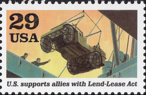 US #2559c nuovo di zecca 1991 US Supports Allies with Lend Lease Act [Mi2171 YT1974] - Foto 1 di 1
