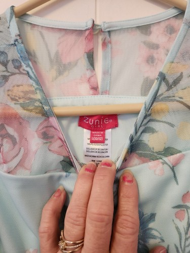Zunie Girl Dress Size L (10-12) - Picture 3 of 5