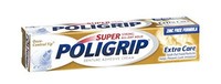 6 Pack - Poligrip Super, Denture Adhesive Cream, Extra Care - 2.2 Oz Each on sale 6 Pack - Poligrip Super, Denture Adhesive Cream, Extra Care - 2.2 Oz Each on sale