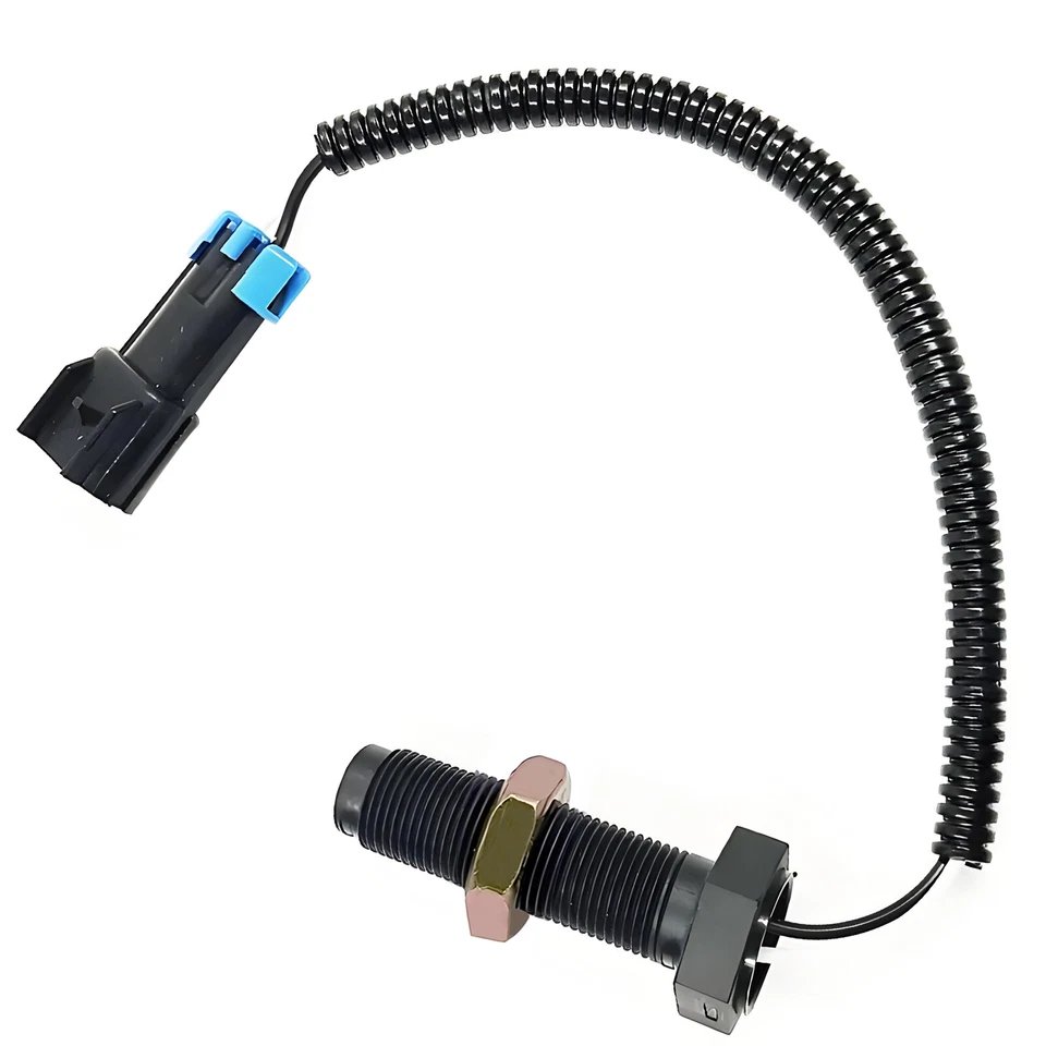 5055505 New Single Connector 2 Prong Screw In Type Speed Sensor Fit For Mack LEU Foto 3 de 4