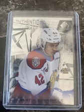 justin sourdif 2021-22 upper deck chl spgu 175/249 auth prospects hockey  #25