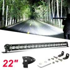 22inch LED Light Bar Spot Flood Combo Truck SUV ATV Jeep Offroad Driving 20'' US