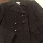 Women's St. Johns Bay Peacoat Charcoal Gray - Size XS — photo 2
