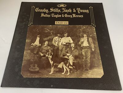 Crosby, Stills, Nash & Young  Dj Vu Vinyl LP Album Atlantic Records SD 7200