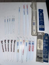 NEW Lot of 19x Lenox Milwaukee Morse Bi-Metal Cobalt Reciprocating Saw Blades