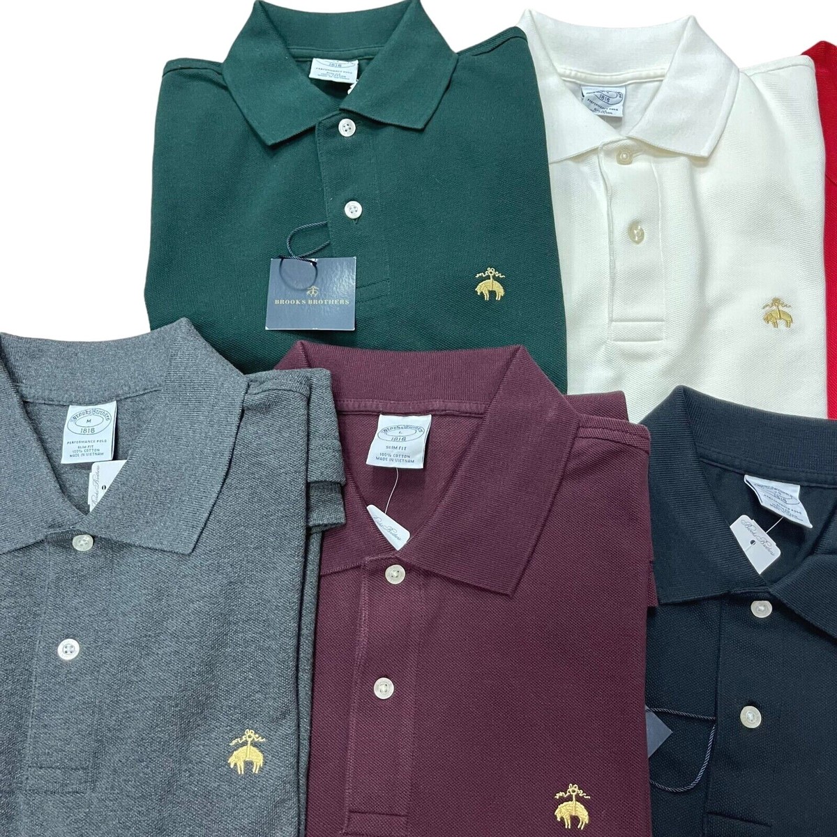 パンツ Brooks Brothers Golden Fleece Embroidere Brooks Brothers Men's Slim Fit Solid Golden Fleece Cotton