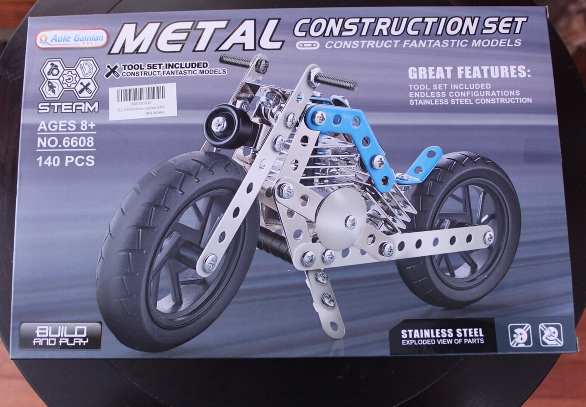 2 - ITECRONH Erector Sets Motorcycle Model-(Motorcycle Series