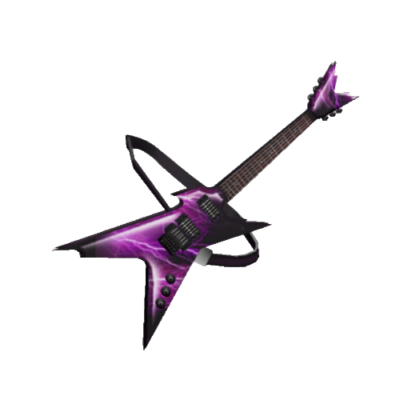 ROBL0X Wild Starr Purple Electric Guitar Toy Code ONLY *Sent in Messages