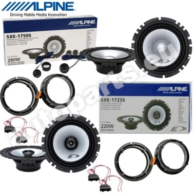 Kit 6 Enceintes Alpine Pour Volkswagen Passat De 1996 À 2005