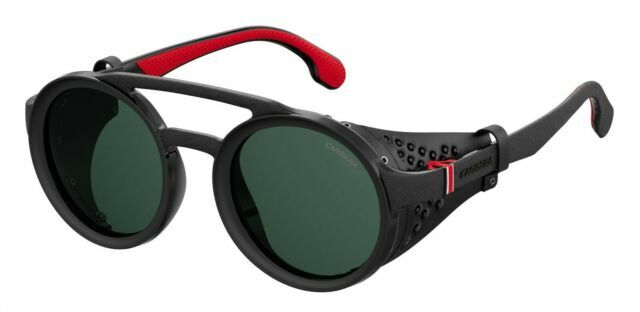 Carrera 5046/S 807/QT Occhiali da Sole Unisex, Taglia Lenti 49mm -  Montatura Nera/Lenti Verdi | Acquisti Online su eBay