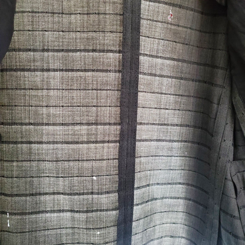RARE Vintage 1980's Gianni Versace Gray Wool Semi-Structured Blazer 52 - AS IS - Picture 7 of 11