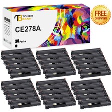 30 Pack CE278A Toner Cartridges For HP LaserJet Pro M1536dnf P1566 1606dn 1606
