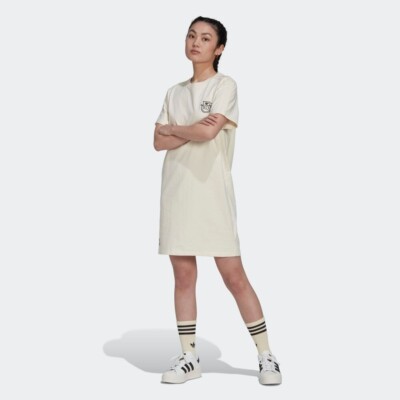 adidas Originals Women's Andr Saraiva Tee Dress, Small, Non-Dyed