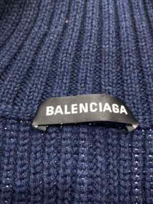 BALENCIAGA ブラック ケーブルニット XS 楽天市場】BALENCIAGA(バレンシアガ) サイズ:L 刺繍ロゴ