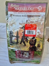 ISSUE 28 DEL PRADO RELIVE WATERLOO SET OF 3 PAINTED LEAD SOLDIERS DWA019 28MM