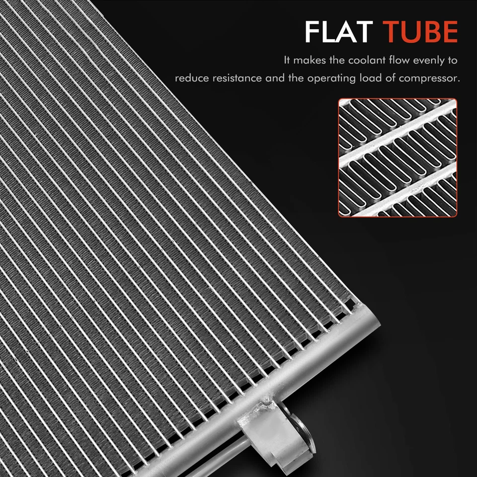 Condensador de CA con receptor secador para BMW 535i 08-10 535xi 535i xDrive L6 3,0 L Foto 3 de 4