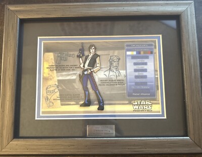 ACME Archives Star Wars Clone Wars Han Solo Character Key Cell 220/1000