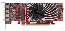 VisionTek AMD Radeon RX 550 Graphics Card - 4 GB GDDR5 - 4 Mini DP ports