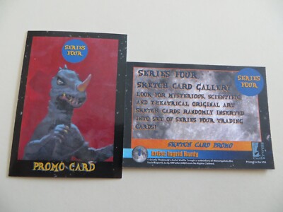 SERIES FOUR SKETCH CARD GALLERY PROMO CARD 1, PHILLY NON-SPORT SHOW