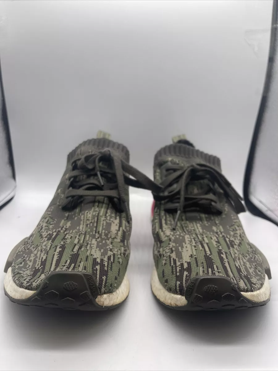 Posada Extranjero Entender Adidas Ultra Boost Nmd R1 Primeknit Digital Camo/pink Size 11 | eBay