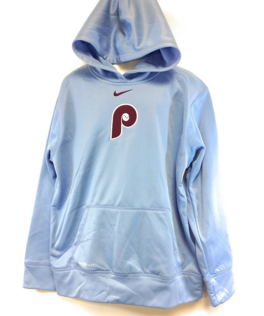 Boys Girls Kids Youth Nike Philadelphia Phillies MLB Baseball Pullover Hoodie eBay