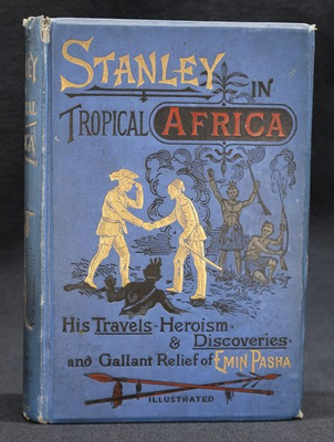 #ad 1890 Stanley in Tropical Africa Travels etc. Illustrated by Ronald Smith $25.00