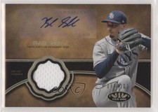 2019 Topps Tier One Tier One Relics 86/100 Blake Snell #T1AR-BS Auto 1b9