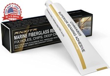 Gelcoat Repair Kit White, UV-Resistant GelCoat Repair Kit for Boats, Mari