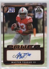 2021 Leaf Pro Set Power Base Master Teague III #BA-MT1 Auto 1k5