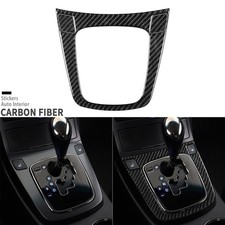 Real Carbon Fiber Console Gear Shift Panel Frame For Hyundai Genesis Coupe 10-12