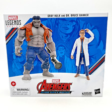 Hasbro Marvel Legends GRAY HULK & DR. BRUCE BANNER Action Figure 2-Pack     NEW