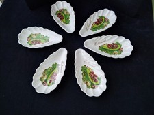6 Coupelles à avocats en porcelaine L'Arc en ciel COUP DE BALAI
