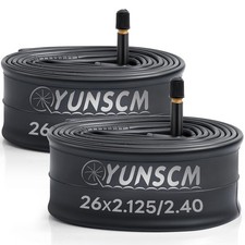 26" Bike Tubes 26x2.125/2.35/2.40 AV32mm Schrader Valve 56/64559 26" Bicycle ...