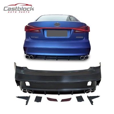 For 2006-2012 Lexus IS IS250 IS350 To 2021+ Upgrade Rear Bumper