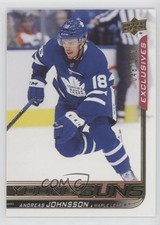 2018-19 Upper Deck Young Guns UD Exclusives 48/100 Andreas Johnsson #492 0ll