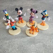 Mickey Mouse Inspired Minnie Donald Figure Toys Cake Toppers x6 bundle 