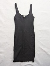 Black Sleeveless Bodycon Midi Dress Forever 21 Size M