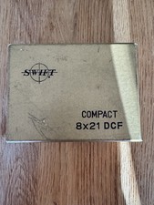 Swift 8 x 21  Multi Coated Compact Binoculars In Original Case with Strap