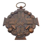 GREECE / GREEK WW1 MILITARY MERIT MEDAL 1916 - 1917