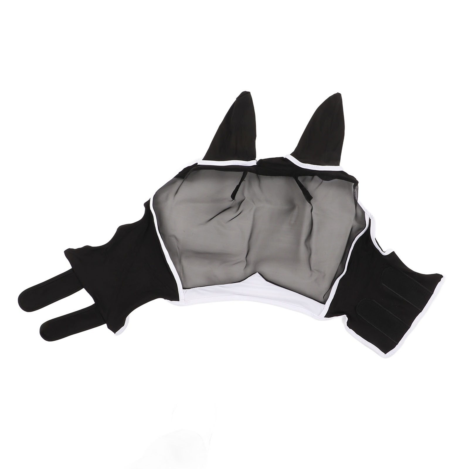 Mesh Horse Fly Mask Elastic UV Protection Detachable Breathable Horse Fly Mask W
