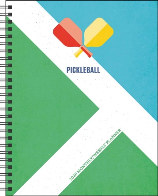 Pickleball 12Month 2026 WeeklyMonthly Planner Calendar 9781524898717