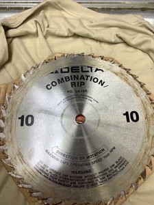 DELTA COMBINATION RIP NO. 34-105, 10” USED