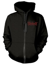 Slipknot Skull Teeth Black Zip Up Hoodie OFFICIAL