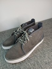 Nike Toki Nd Mens Trainers Size 10 UK EU 45 Grey Suede Shoes High Top Lace Up