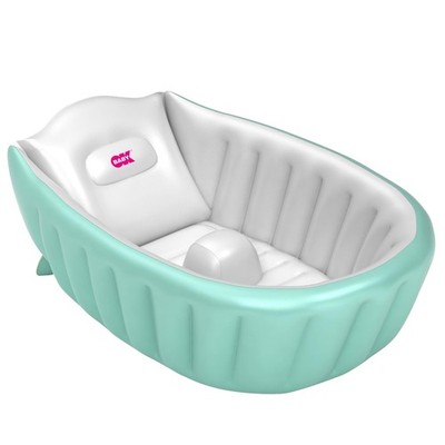 Onda Baby Soft Aufblasbare Badewanne für Neugeborene (0-12 Monate) - Blau