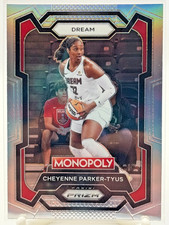2024 Panini Prizm Monopoly WNBA #21 Cheyenne Parker-Tyus Silver Prizm ATL Dream