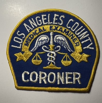 Los Angeles County California Coroner Patch
